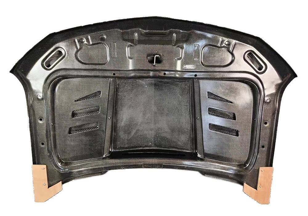 2019-2023 Chevrolet Silverado 1500 TMS Double-Sided Carbon Fiber Hood by ViS Racing