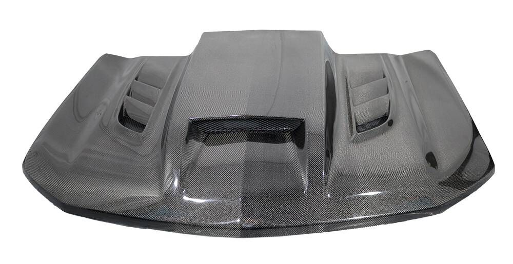 2019-2023 Chevrolet Silverado 1500 VTM Double-Sided Carbon Fiber Hood by ViS Racing