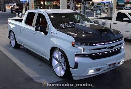 2019-2023 Chevrolet Silverado 1500 VTM Double-Sided Carbon Fiber Hood by ViS Racing