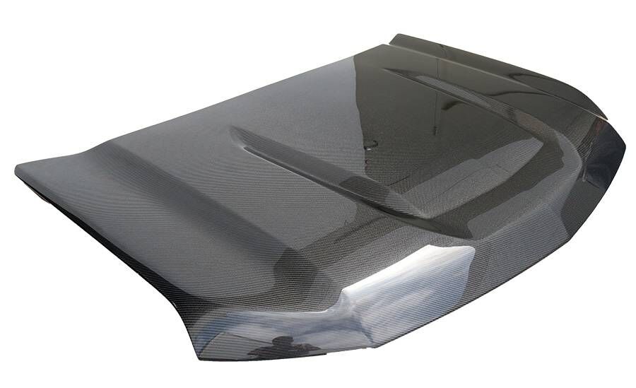 2019-2023 Chevrolet Silverado 1500 2DR/4DR OEM Style Carbon Fiber Hood by ViS Racing - 19CHSIL4DOE-010C