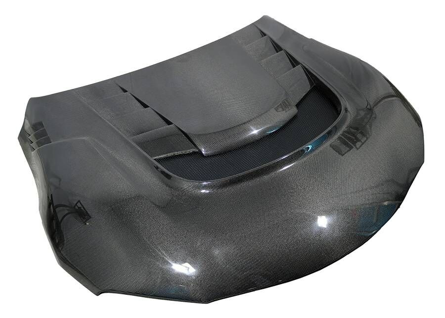 2020-2024 Toyota Supra GR/Base VRS Double-Sided Carbon Fiber Hood by ViS Racing - 20TYSUP2DVRS-010D