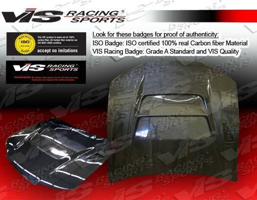 1995-1996 Nissan 240sx 2DR DV-2 Carbon Fiber Hood by ViS Racing