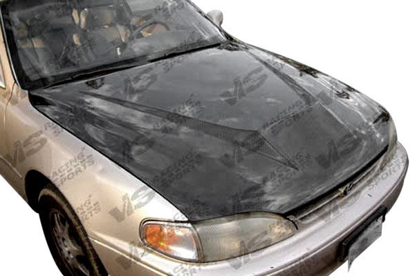 1997-2001 Toyota Camry Invader Carbon Fiber Hood by ViS Racing - VIS-97TYCAM4DVS-010C