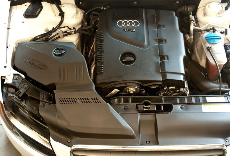2009-2013 Audi A4 2.0L Volant Cold Air Intake System w/Air-Box