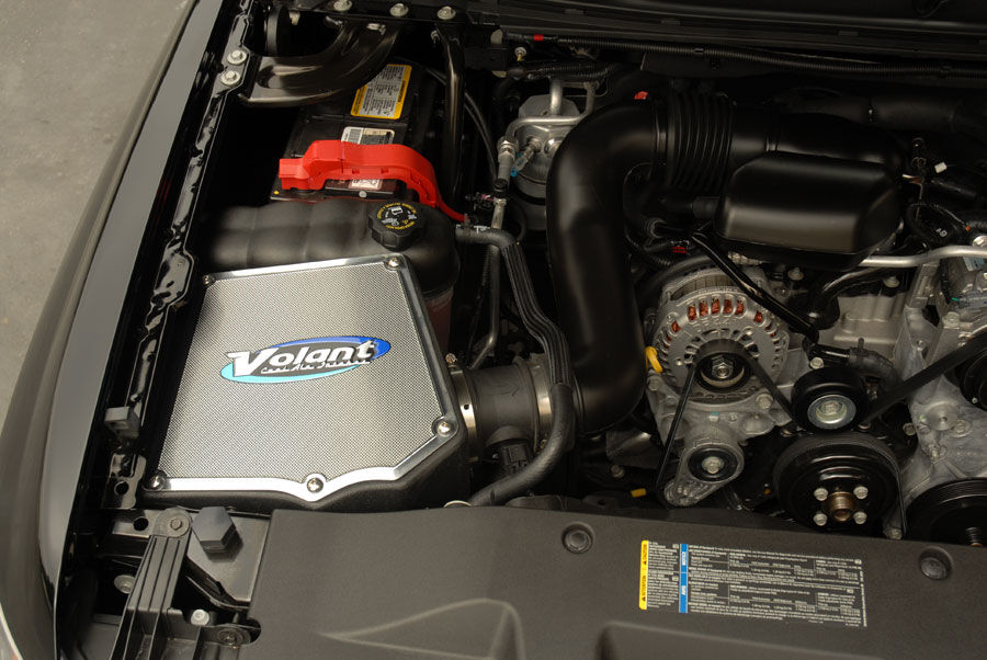 2007-2008 GMC Sierra 1500 4.3L Volant Cold Air Intake System w/Air-Box