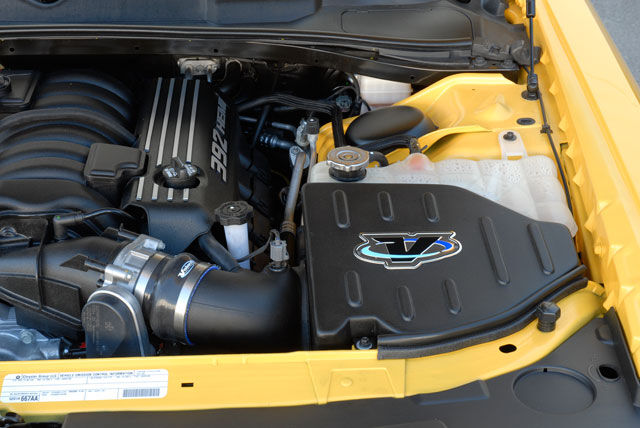 2012-2015 Dodge Charger SRT 6.4L Volant Cold Air Intake System w/Air-Box