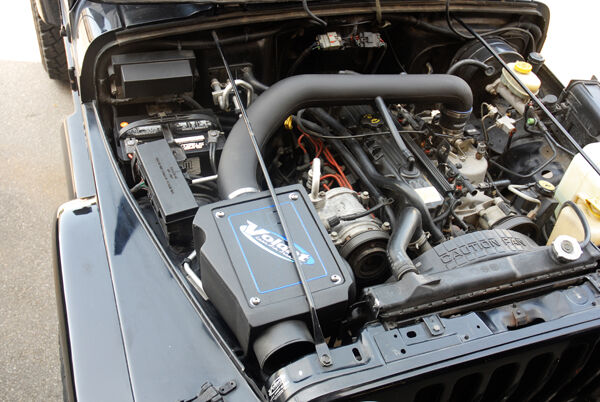 2000-2006 Jeep Wrangler TJ/Rubicon 4.0L Volant Cold Air Intake System w/Air-Box