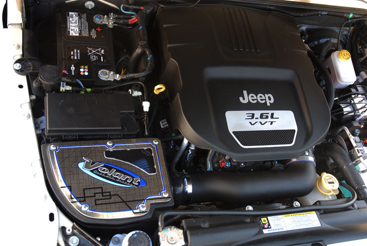2012-2015 Jeep Wrangler 3.6L Volant Cold Air Intake System w/Air-Box