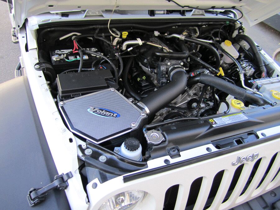 2007-2011 Jeep Wrangler 3.8L Volant Cold Air Intake System w/Air-Box