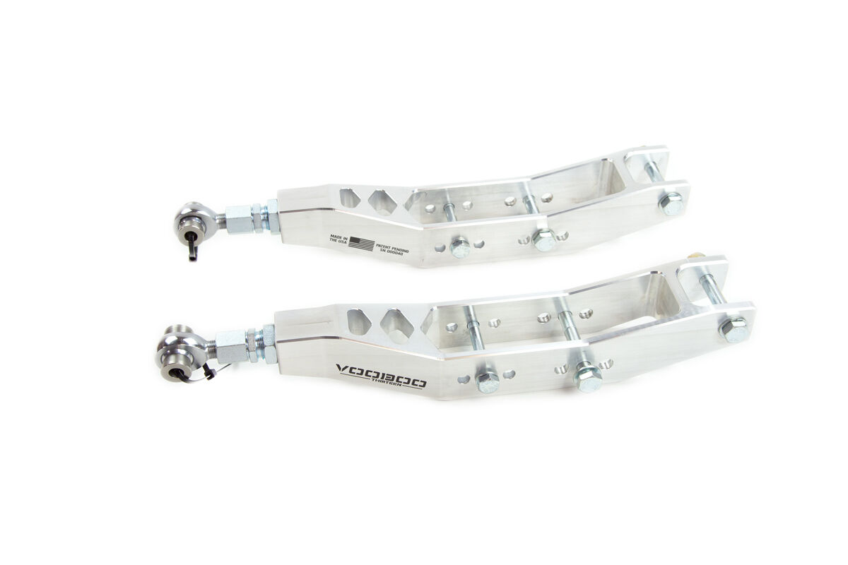 2015-2016 Subaru WRX STI Base/Limited VooDoo13 Rear Lower Control Arms Raw Metal - LOSC-0100RA