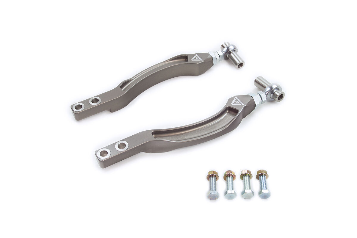 1995-1998 Nissan 240sx Base/SE VooDoo13 Front Tension Rods Gunmetal Hard Anodize Clear - TENS-0200HC