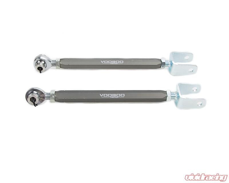 1991-1992 Nissan 240sx LE VooDoo13 Rear Toe Rods Hard Anodize Green - TONS-0100HG
