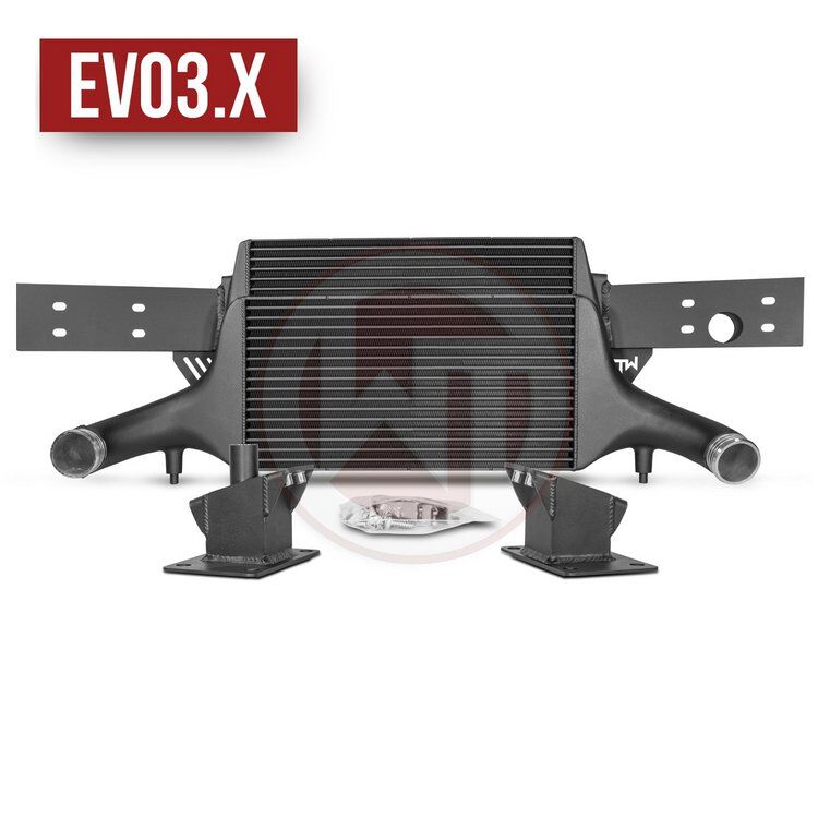 2017-2020 Audi RS3 2.5L Competition Intercooler EVO3.X No Addaptive Cruise Control 600 HP And Up by Wagner Tuning - 200001081.NOACC.X