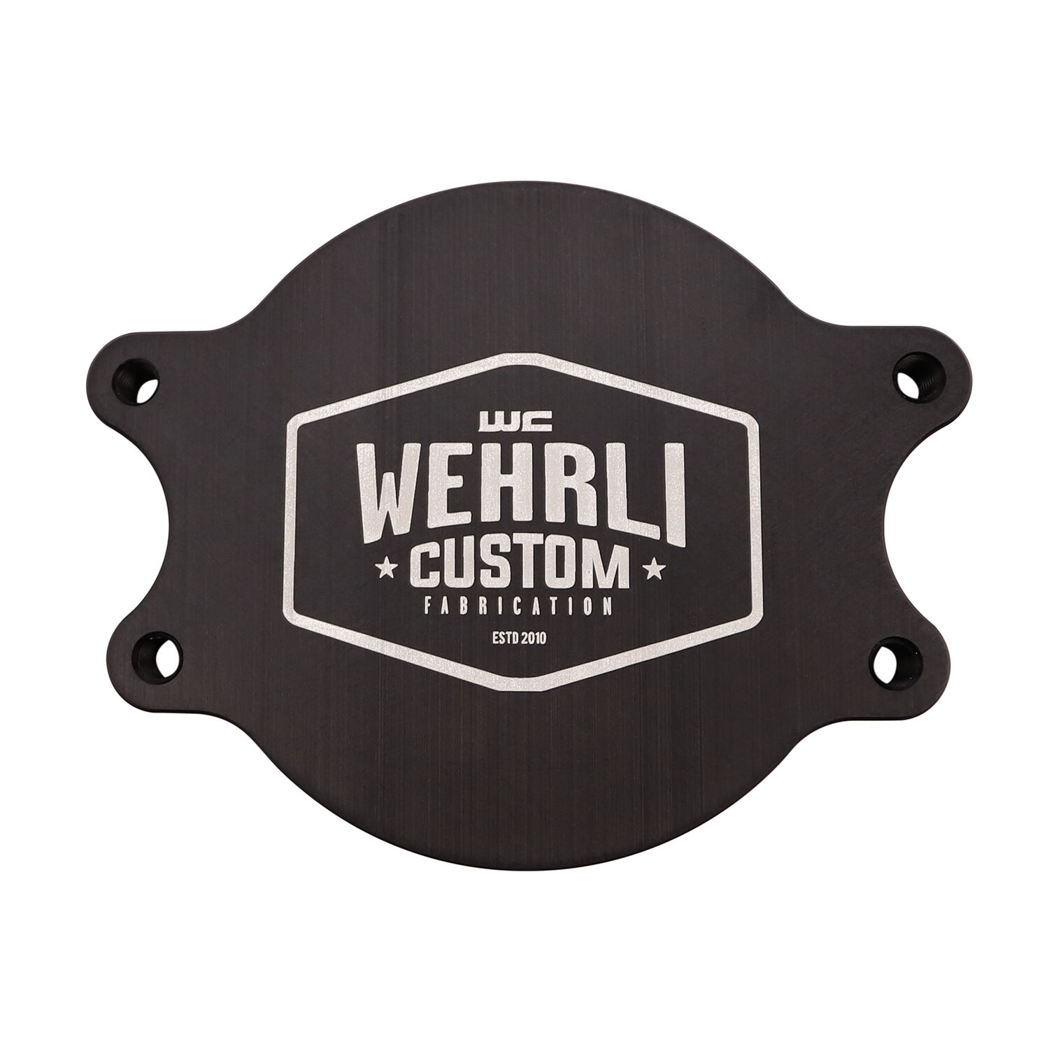WCFab 2001-2016 Duramax Valley CP3 Block Off Plate - WCF100024 - Wehrli Custom Fabrication