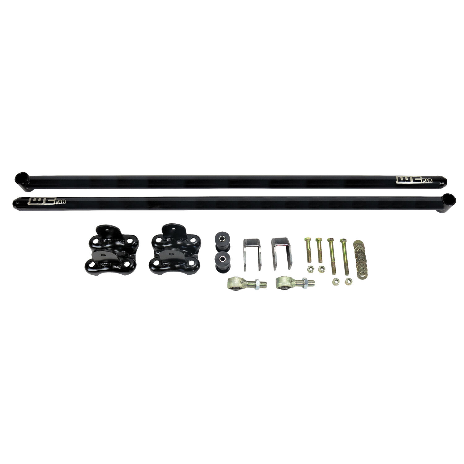 WCFab 2001-2010 Duramax RCLB/CCSB/ECSB 60 Inch Traction Bar Kit Bronze Chrome Two Stage Powder Coating - WCF100850-BC - Wehrli Custom Fabrication