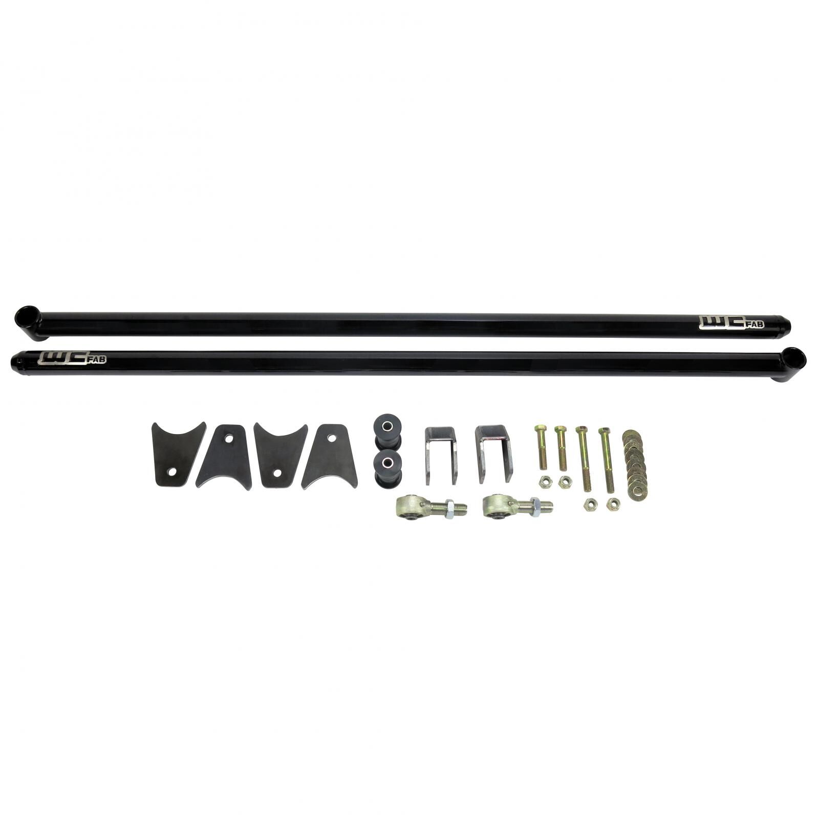 WCFab 1999-2018 Ford/Dodge RCLB/CCSB/ECSB 60 Inch Traction Bar Kit Gloss White Single Stage Powder Coating - WCF100854-GW - Wehrli Custom Fabrication