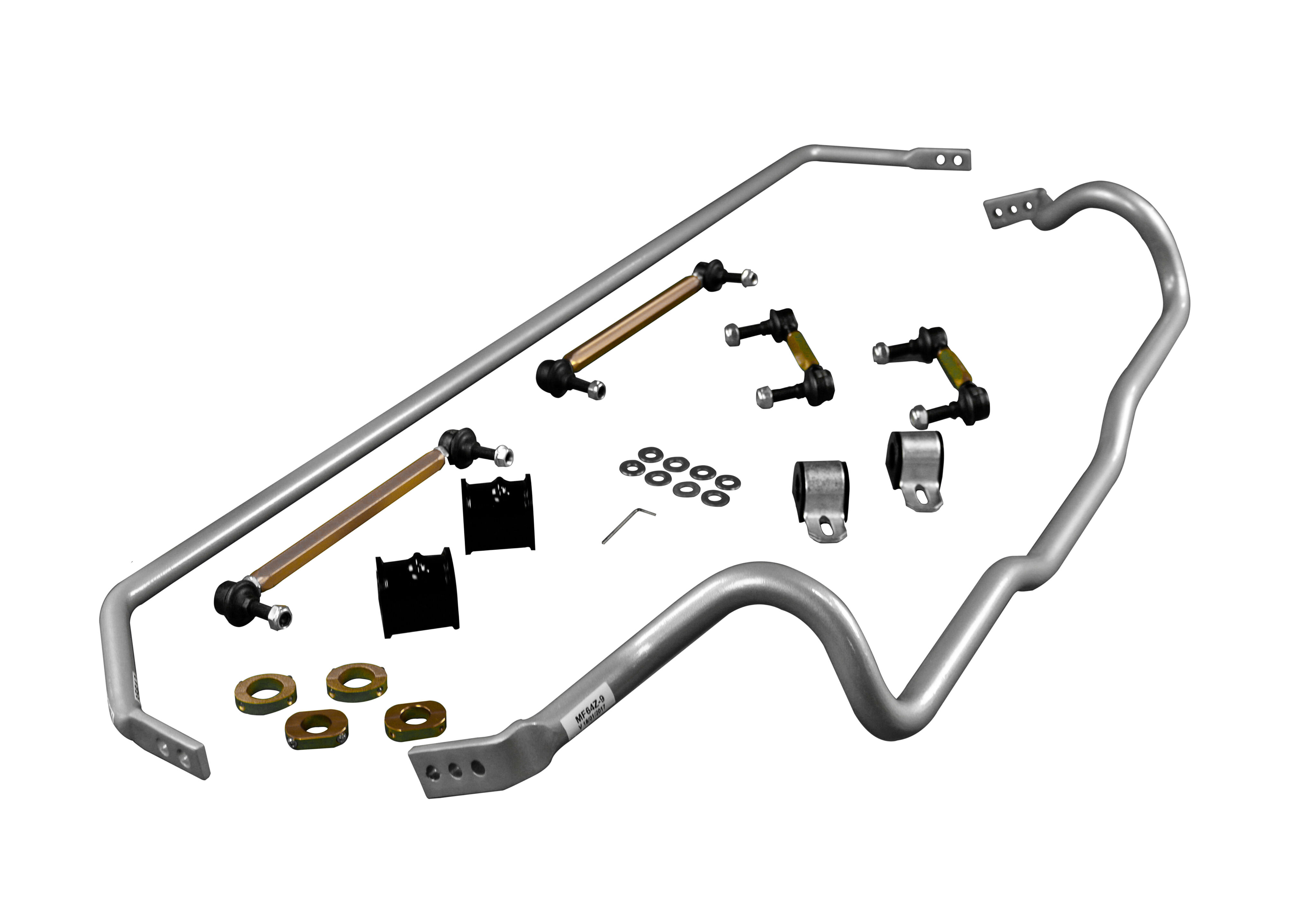 2016-2018 Ford Focus Whiteline Front + Rear Sway Bar Kit - BFK009