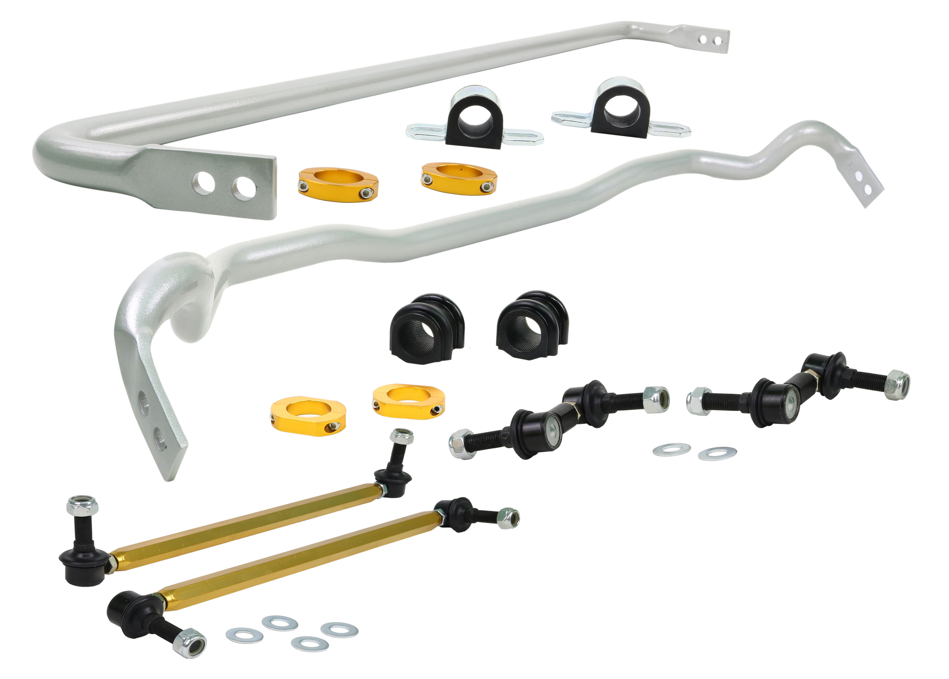 2011-2016 Hyundai Genesis Coupe Whiteline Front + Rear Sway Bar Kit - BHK016M