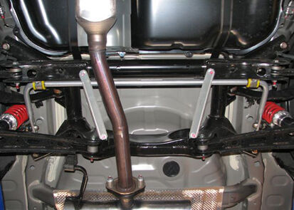 2009 Mitsubishi Lancer Whiteline Rear Sway Bar - 24mm X Heavy Duty Blade Adjustable