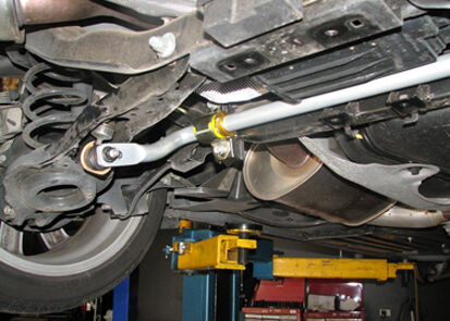 2006-2009 Mazda 3 Whiteline Rear Sway Bar - 27mm Heavy Duty Blade Adjustable