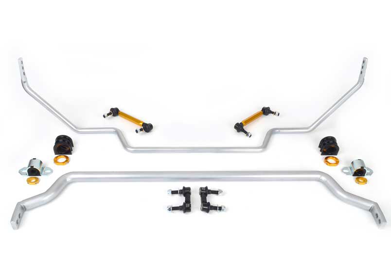 2009-2018 Nissan GT-R Whiteline Front + Rear Sway Bar Kit - BNK008