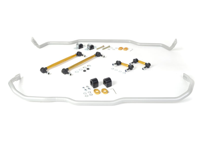 2008-2009 VW Rabbit Whiteline Front + Rear Sway Bar Kit - BWK002