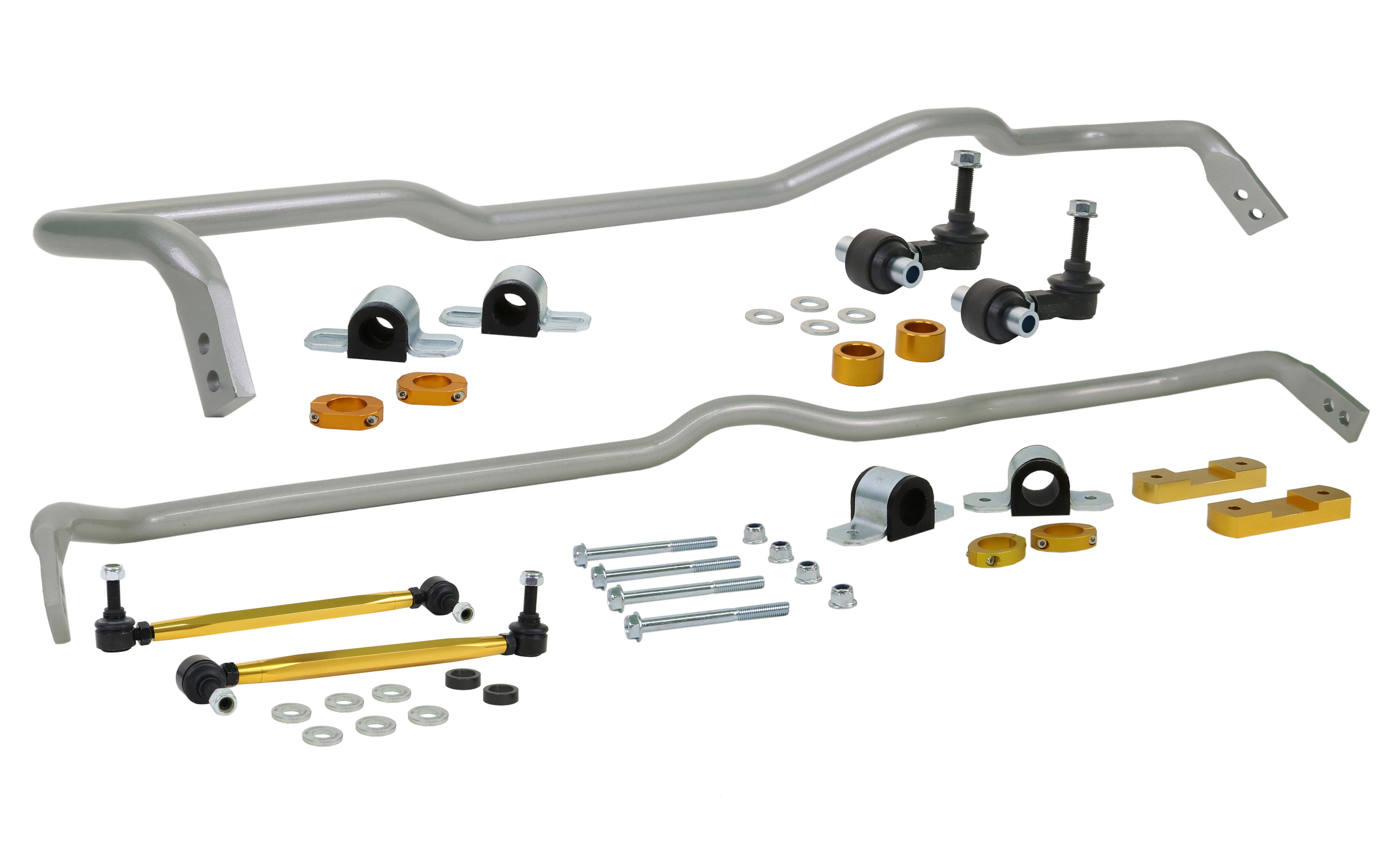 2015-2018 VW Golf Whiteline Front + Rear Sway Bar Kit - BWK019