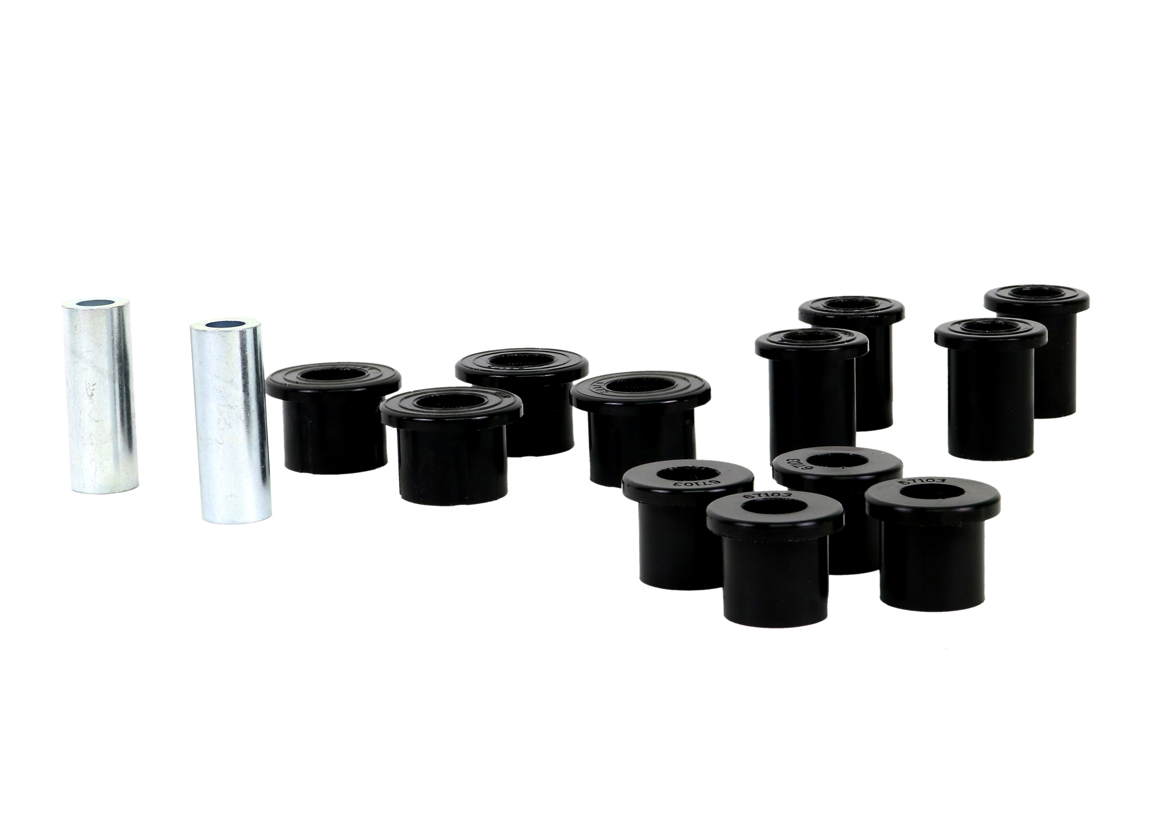 2009-2015 Nissan Frontier Whiteline Rear Essential Vehicle Bushing Kit - WEK023