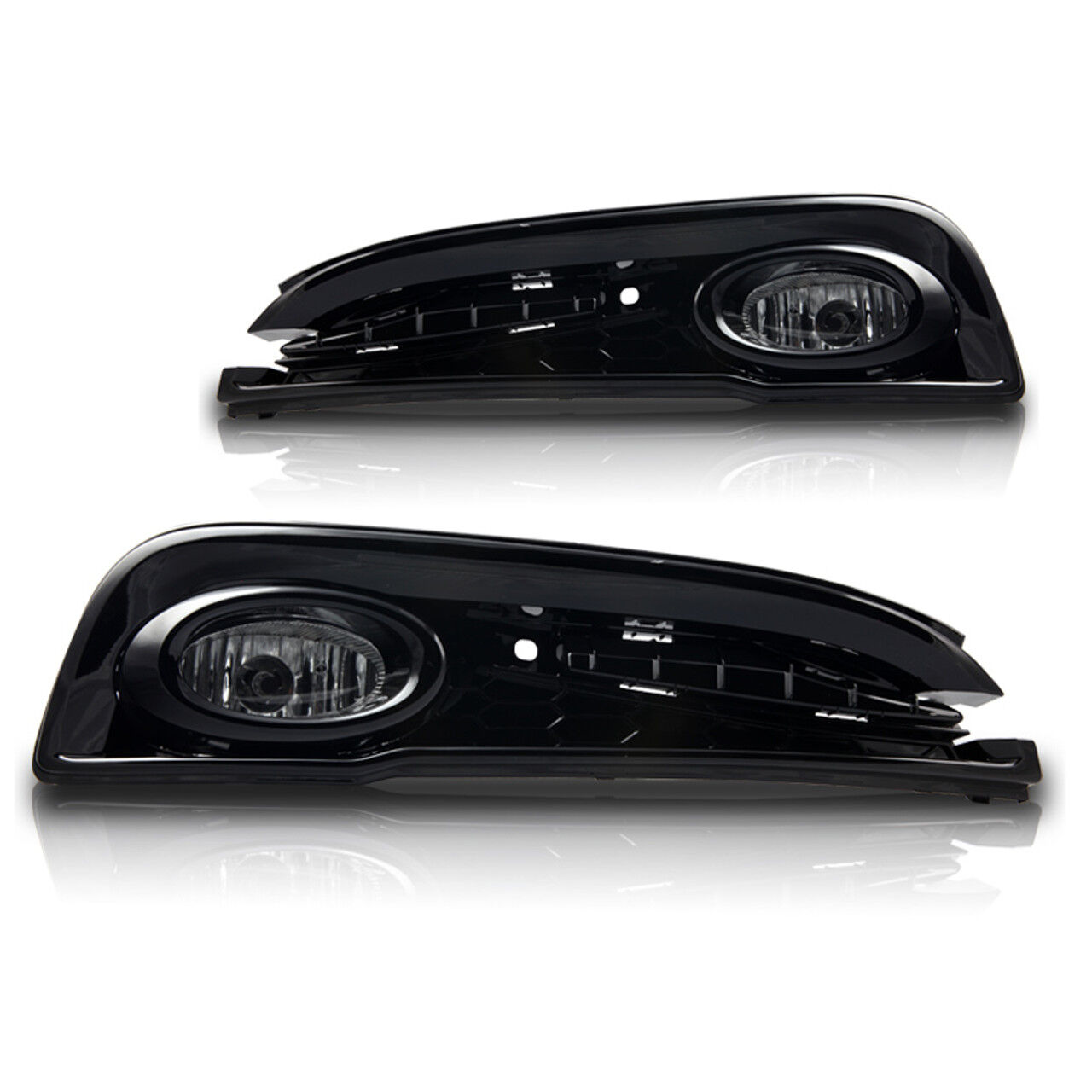2013-2015 Honda Civic 4DR Clear Fog Lights - CFWJ-0358-C