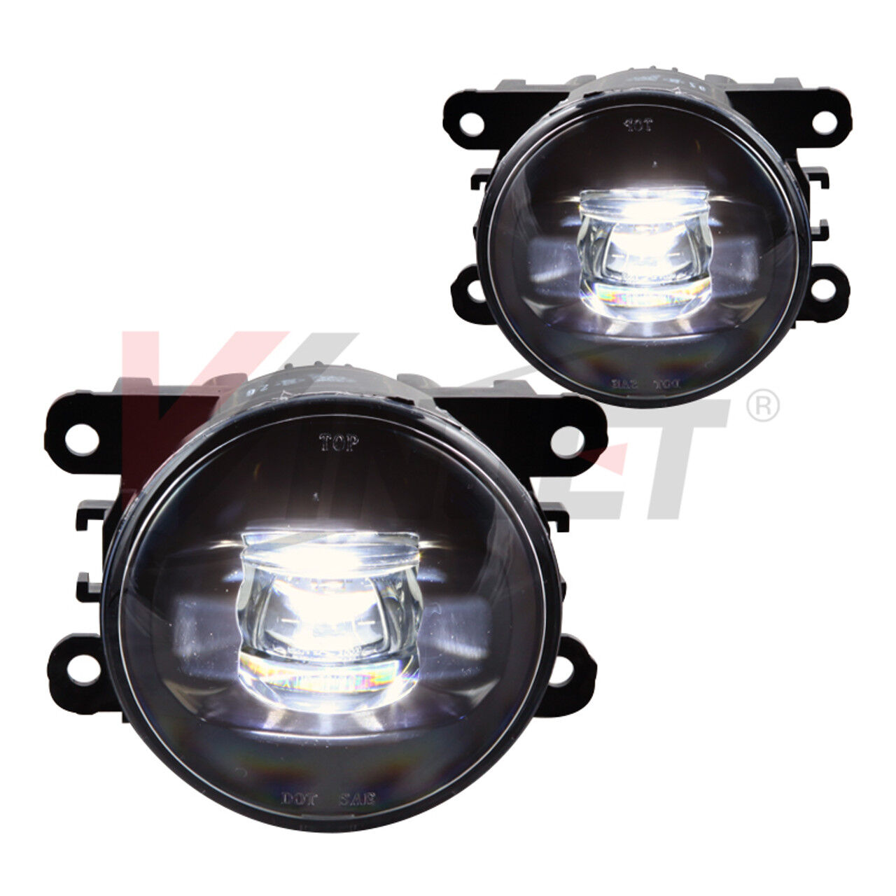 2011-2012 Ford Explorer Clear LED Fog Lights