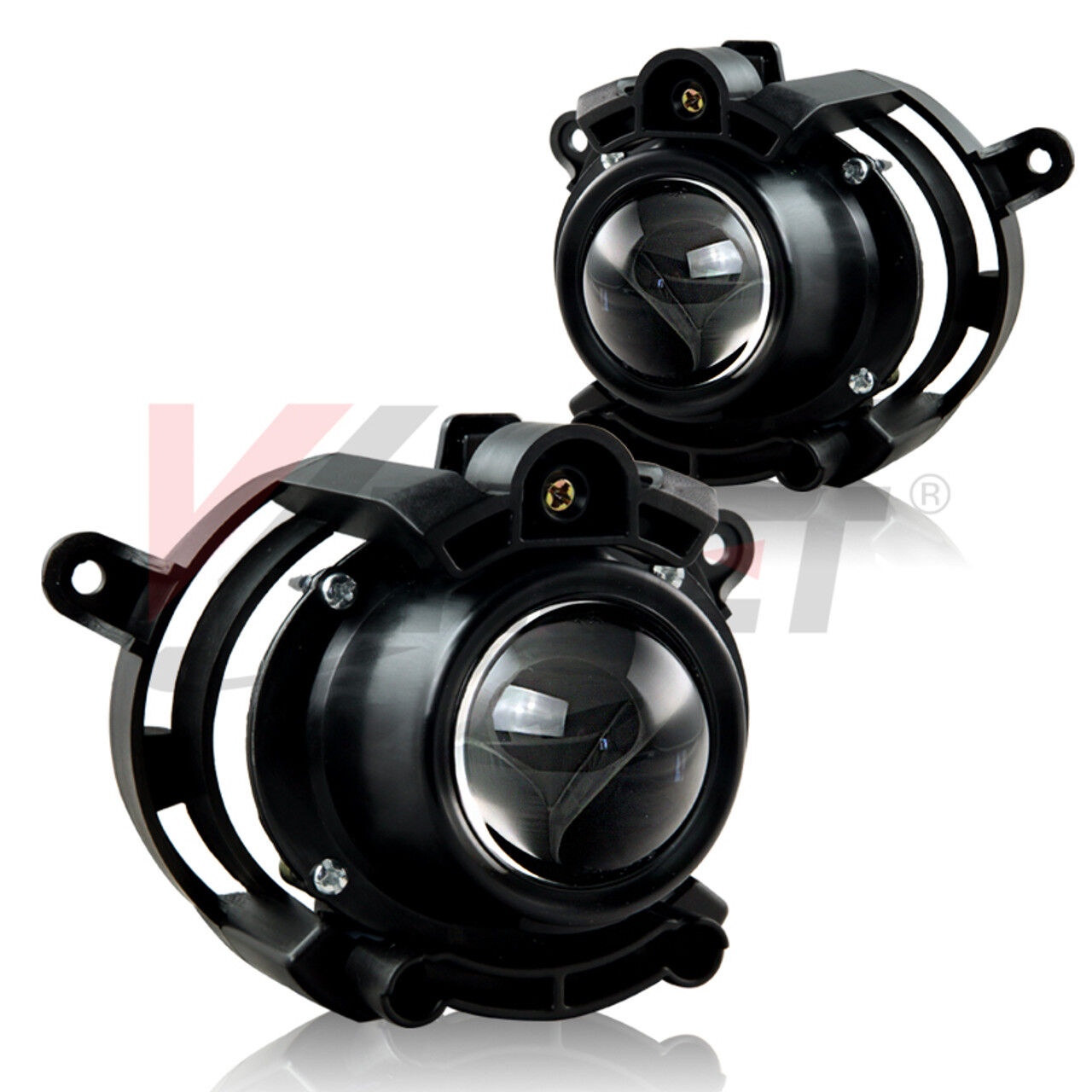 2008-2012 Cadillac CTS Clear Fog Lights - CFWJ-0493-C