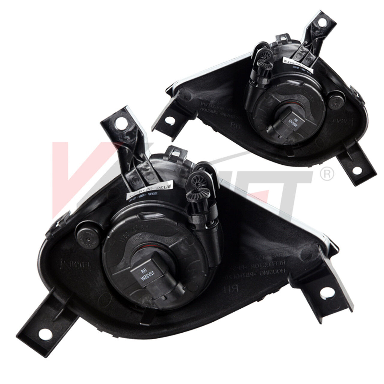 2008-2011 BMW 3-Series E90/E91 Sedan/Wagon Clear Fog Lights