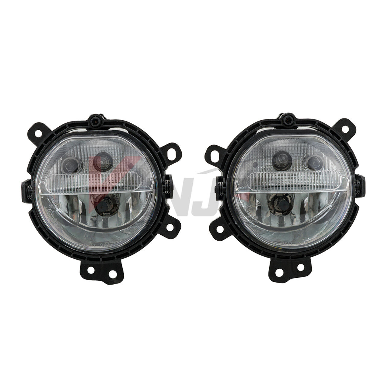2014-2017 Mini Cooper Clear Fog Lights - CFWJ-0529-C
