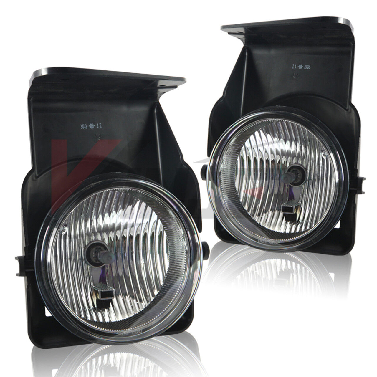 2005-2007 GMC Sierra 1500 Clear Fog Lights - CFWJ-0541-C