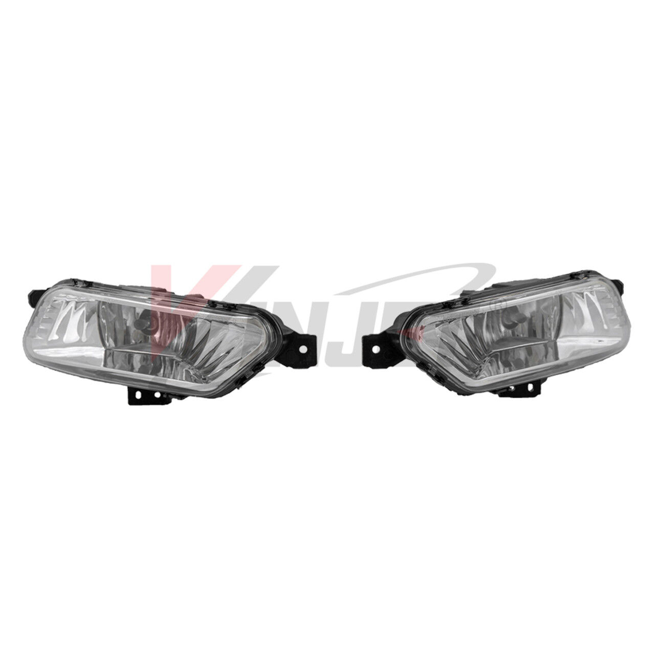 2017-2018 Ford Fusion Clear Fog Lights - CFWJ-0557-C