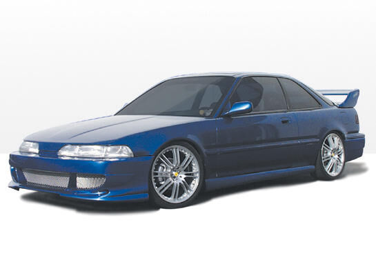1990-1991 Acura Integra Big Mouth Style Wings West Body Kit - WW-890703