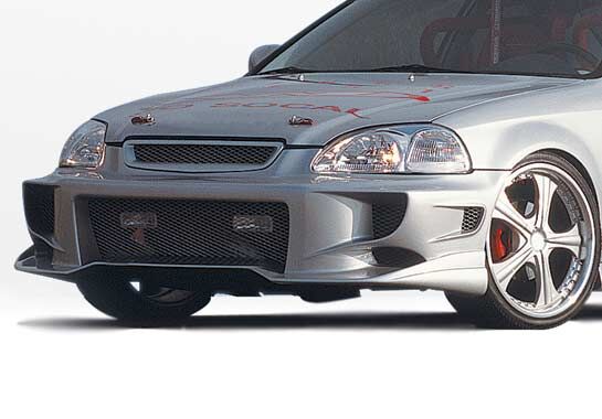 1996-1998 Honda Civic 4dr Aggressor Style Wings West Body Kit