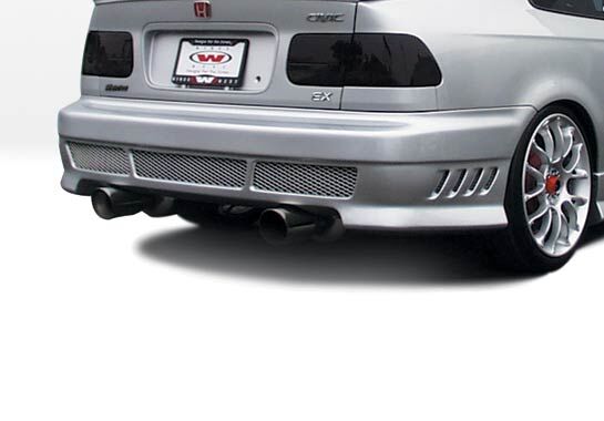 1996-1998 Honda Civic 4dr Avenger Style Wings West Body Kit