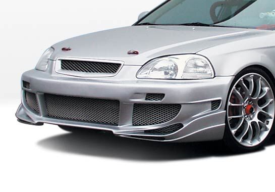 1996-1998 Honda Civic 4dr Avenger Style Wings West Body Kit - WW-890514