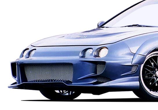 1994-1997 Acura Integra Agressor II w Extreme Flares Style Wings Wes