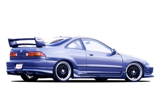 1994-1997 Acura Integra Agressor II w Extreme Flares Style Wings Wes