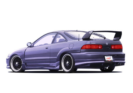 1994-1997 Acura Integra BigMouth w Extreme Flares Style Wings West B