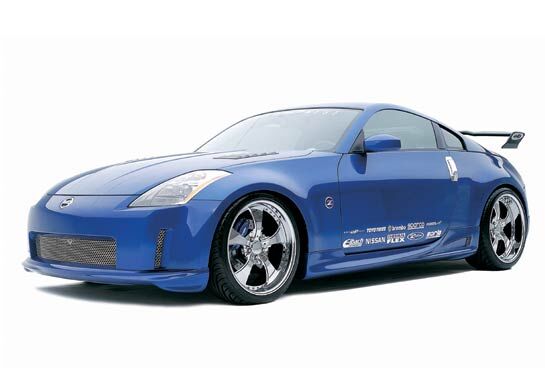 2003-2005 Nissan 350Z Z Spec Style Wings West Body Kit