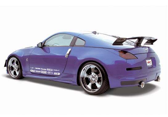 2003-2005 Nissan 350Z Z Spec Style Wings West Body Kit
