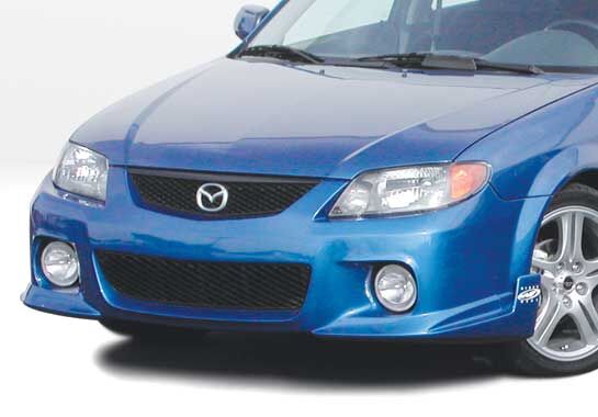 2001-2003 Mazda Protege 4dr MP5 Style Wings West Body Kit