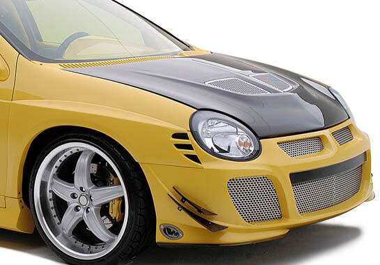 2003-2004 Dodge Neon Racing Series w flares Style Wings West Body K