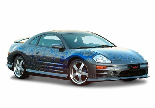 2003-2004 Mitsubishi Eclipse W Type Style Wings West Body Kit