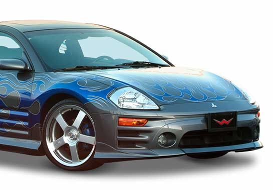 2003-2004 Mitsubishi Eclipse W Type Style Wings West Body Kit