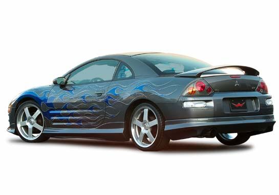 2003-2004 Mitsubishi Eclipse W Type Style Wings West Body Kit