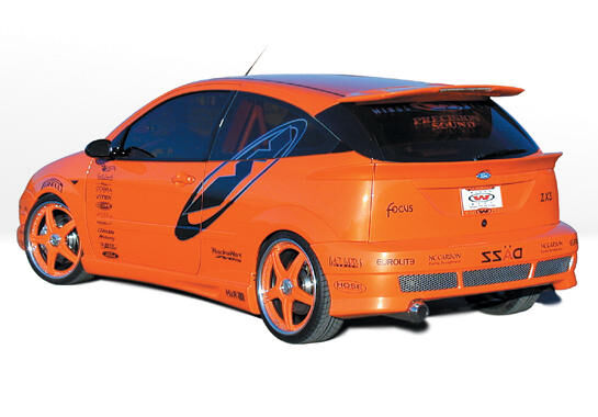 2000-2004 Ford Focus ZX3 Avenger Style Wings West Body Kit